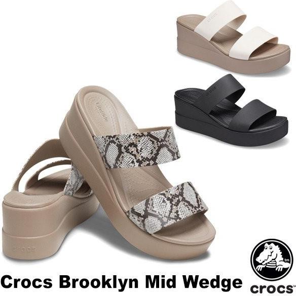Crocs Brooklyn Mid Wedge / Sepatu Wanita / Crocs Wanita / Crocs Wedges DISKON