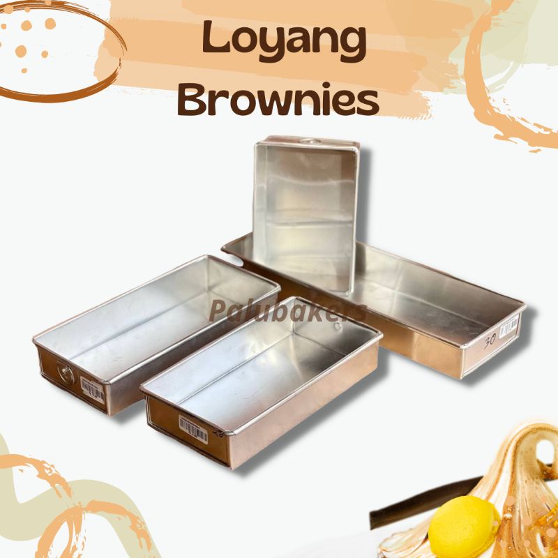 Loyang Brownies Bahan Alumunium