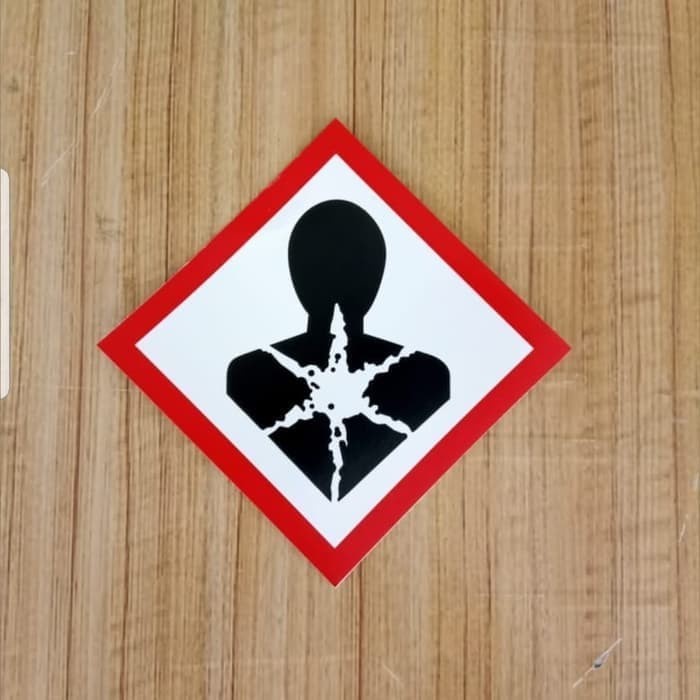 

SIGN STICKER SYMBOL LIMBAH 10X10CM K3 RAMBU