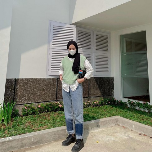 SF - Syifa Vest Basic / Vest Rompi Outer Wanita-5