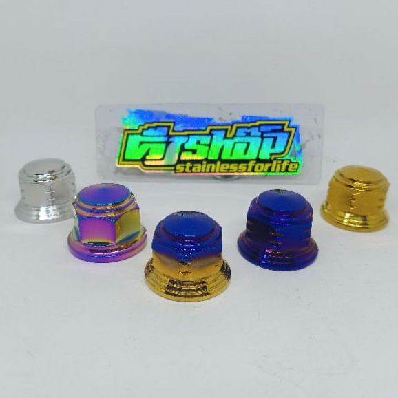 Mur tromol as belakang stainless heng mur roda belakang matic