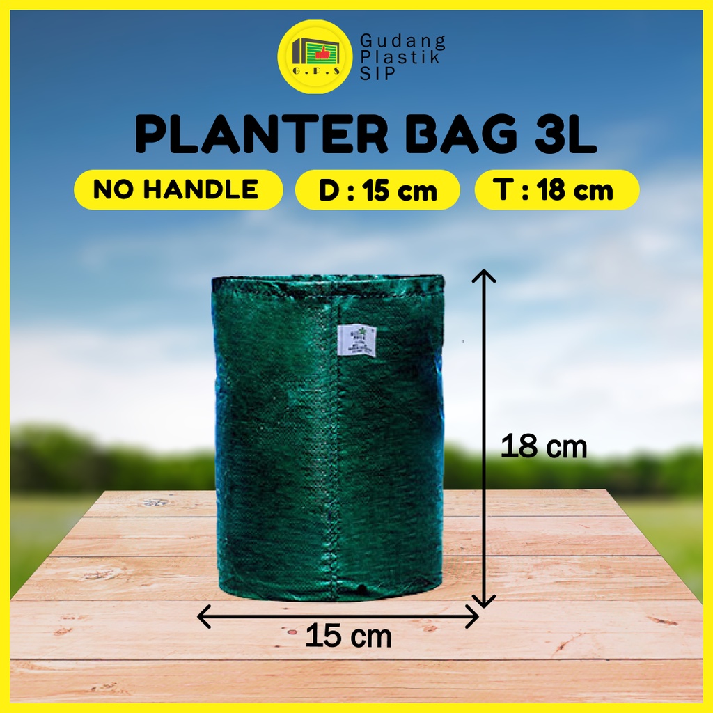 PLANTER BAG 3 Liter ECO PACK No Handle