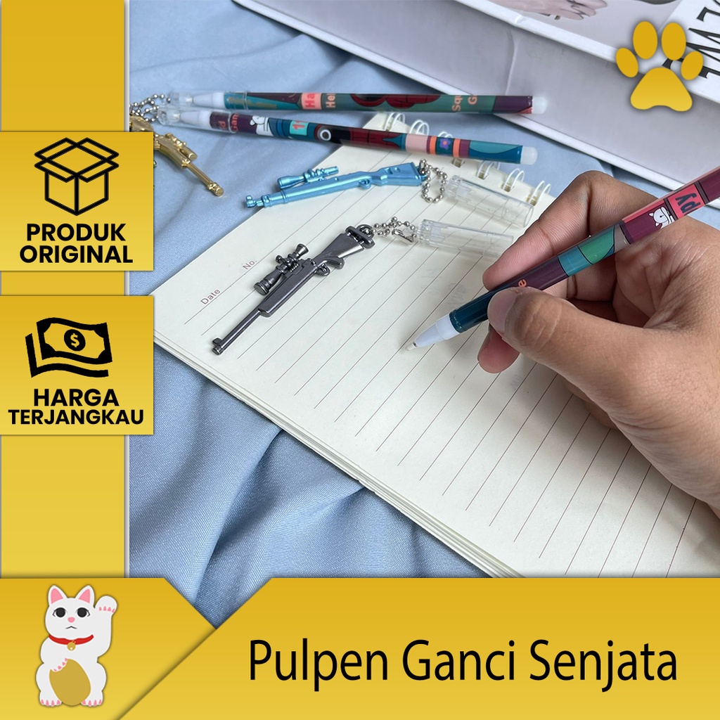 

[LuckyFortuna88] Pulpen Gantungan senjata pen gantungan senjata lucu murah gantungan senjata alat tulis sekolah alat tulis kantor lucu murah