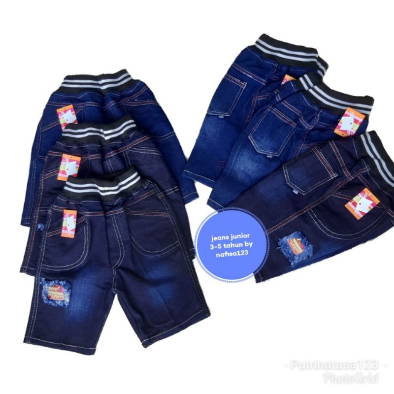celana pendek jeans ripped anak/promo jeans ripped anak laki