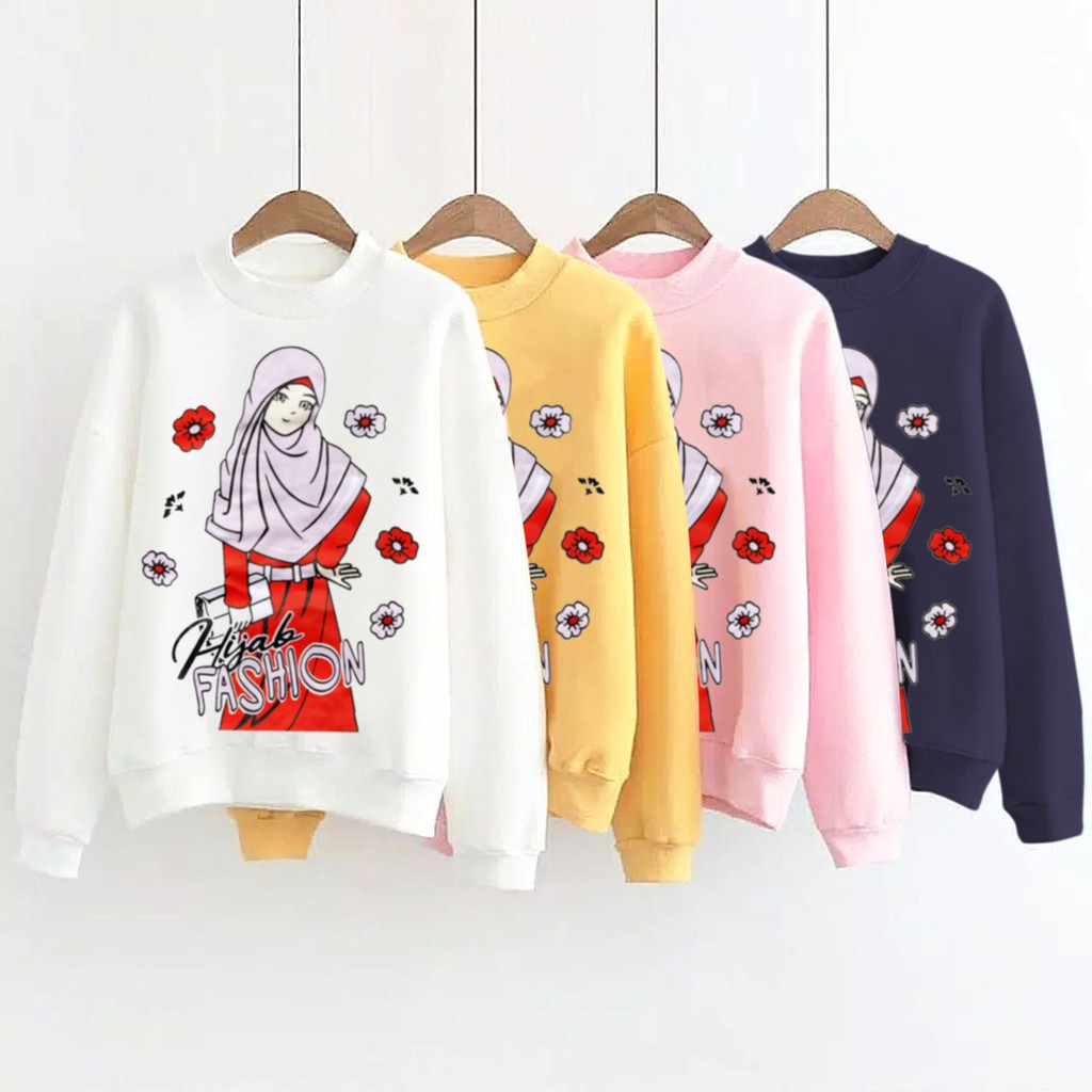 Bess - Sweater Murah Wanita / Sweater Lengan Panjang HIJAB FASHION