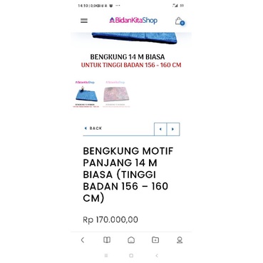 Bengkung Bidan Kita 14 m