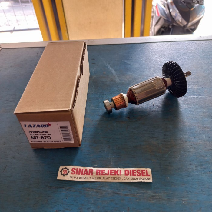 Armature Angker Mesin Bor Beton Rotary Hammer Maktec MT870 MT 870 jz