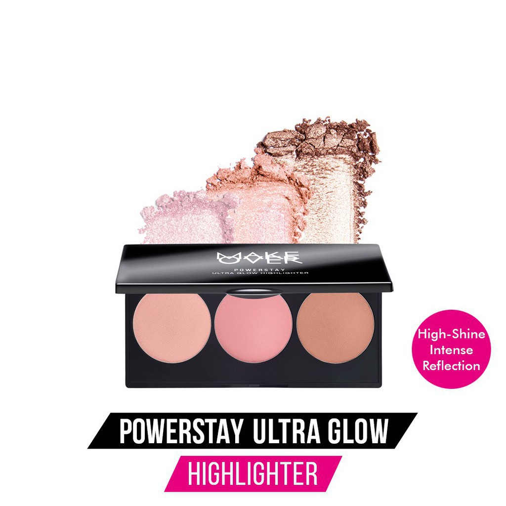 MAKE OVER POWERSTAY ULTRA GLOW HIGHLIGHTER 3 X 3 5GR