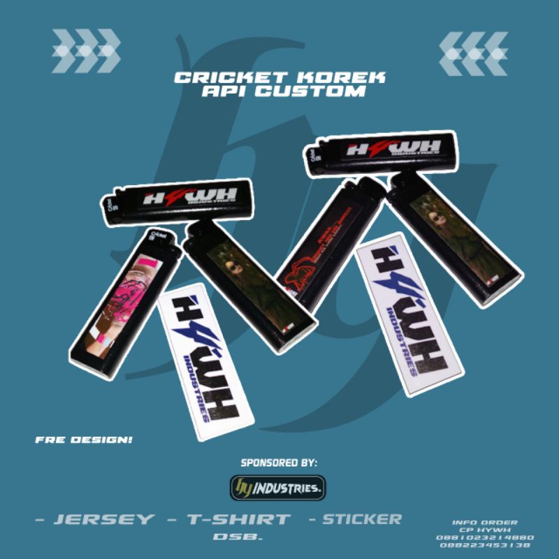 Cricket Korek Api Custom