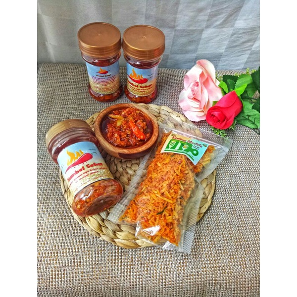 

Sambel Bawang + Kentang Mustofa Paket