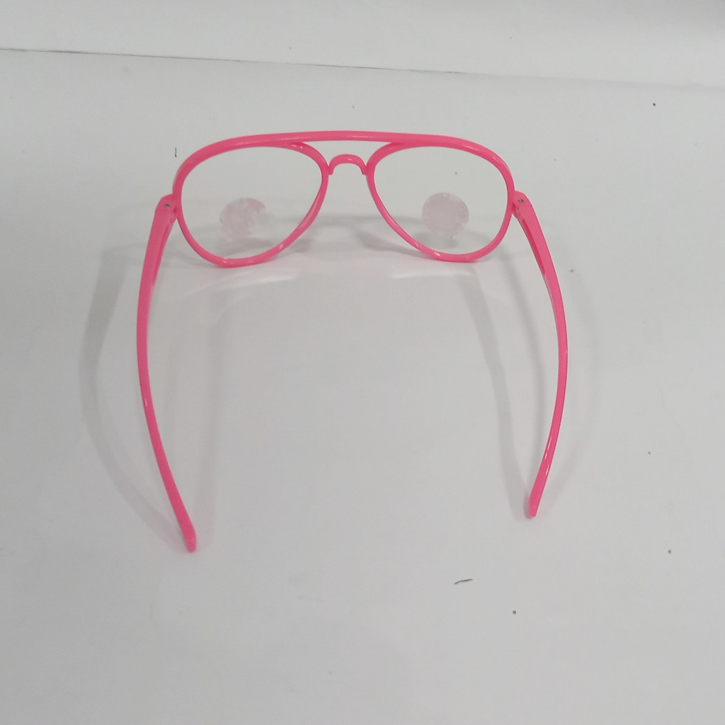 kacamata anak hitam bening laki perempuan aviator plastk BL murah sunglass fashion TK SD unik keren-pink