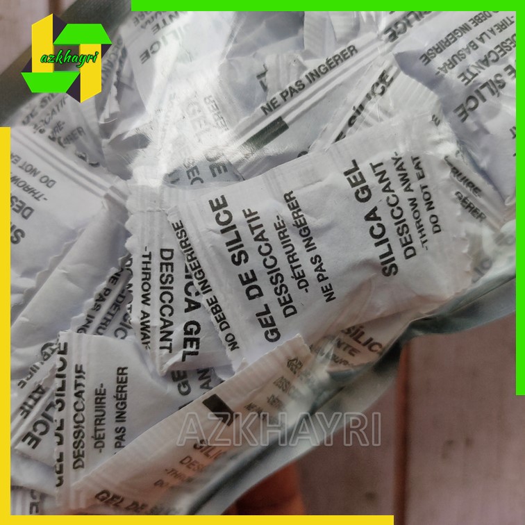 SILICA GEL BLUE GRADE A ISI 100 SACHET