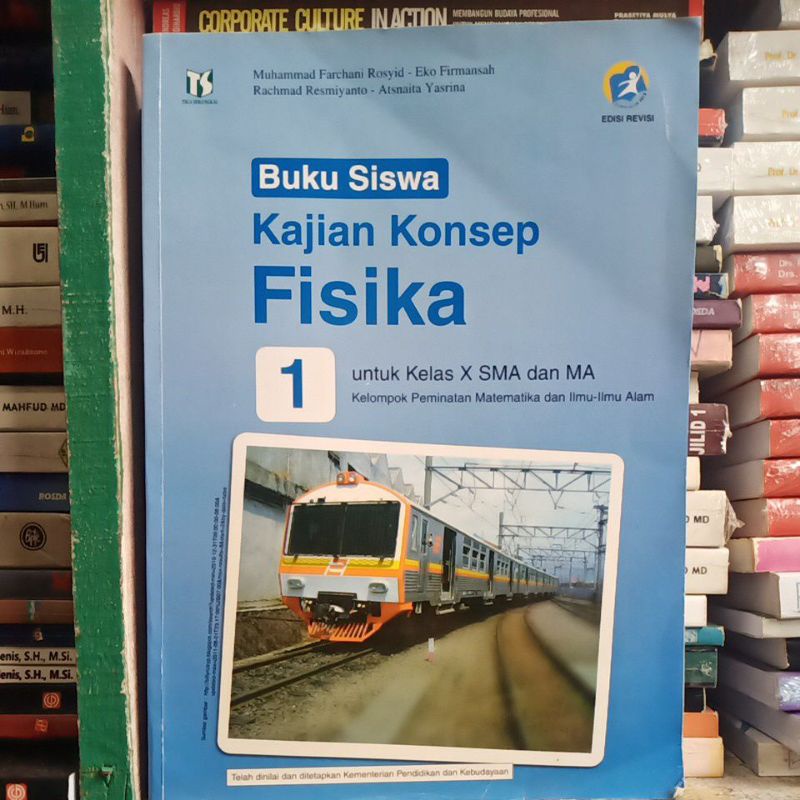 buku siswa Fisika kelas 10 kelompok peminatan kurikulum 2013 edisi revisi