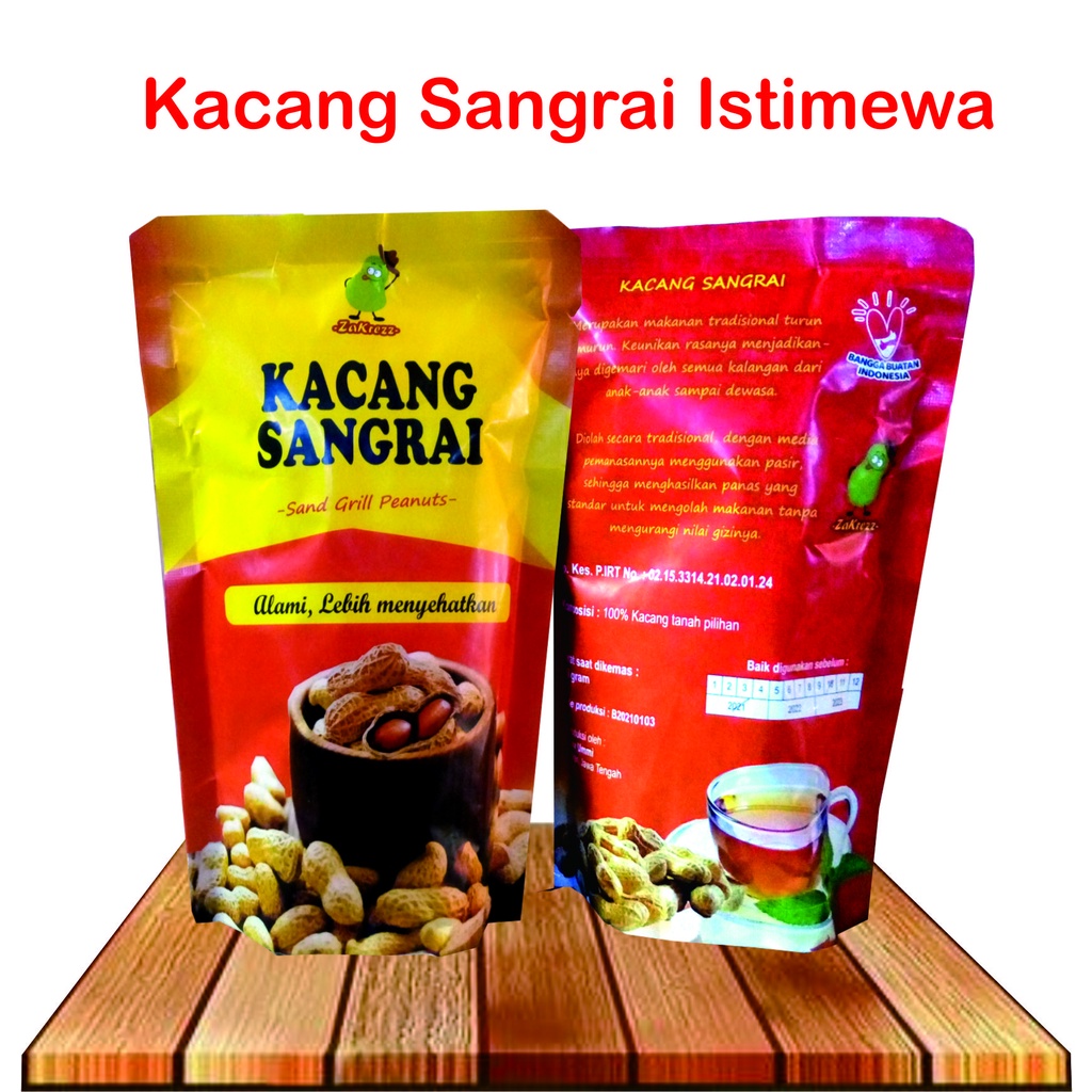 

Kacang Sangrai 150g - Zakrezz