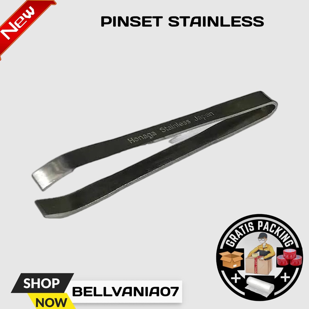 pinset bulu mata/ pingset pencabut bulu/ pinset stainless