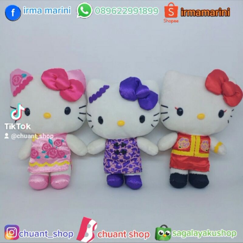 PRELOVED boneka hk cheongsam set GOOD CONDITION