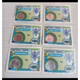 

Materai 1000 Tahun 1996-1999 Original