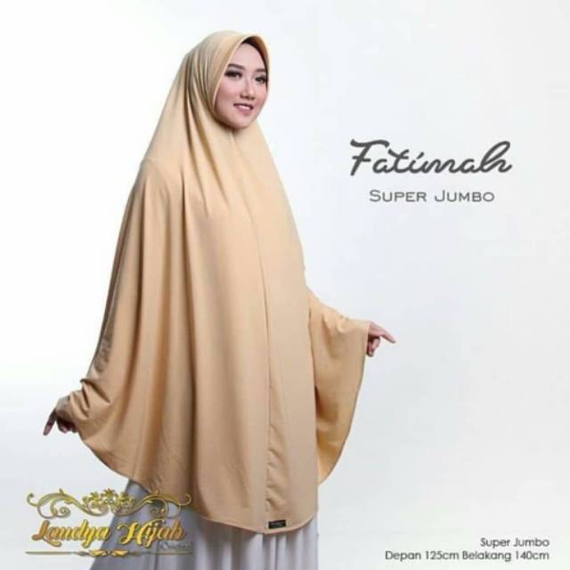 Khimar jumbo umroh , bahan jersy ,ped antem 100x120-2