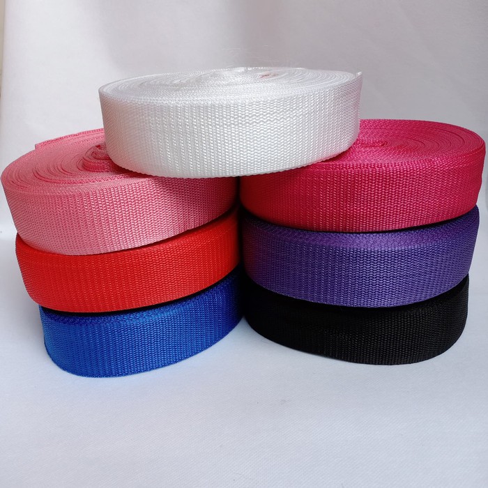 

rtc Webing PUTIH 3.8cm x 25 Yard Tali Bisban Tali Tas Tali Bisban Tali Webing