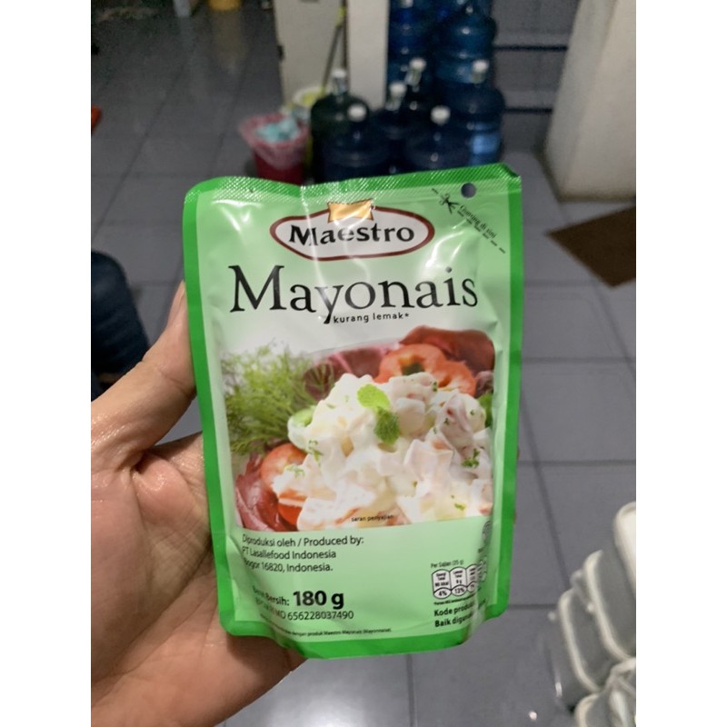 

mayonaise maestro 180gr mayo mayones