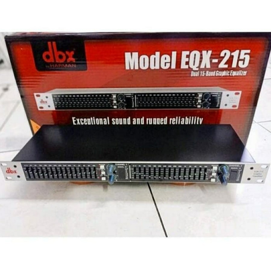 Equaliser DBX EQX 215 Plus Subwoofer eqx215 sub / Eqx 215 sub 215 sub