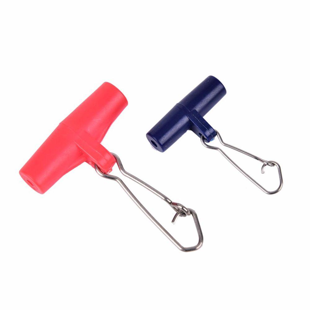 Lily 10pcs Klip Pemberat Pancing Bahan Plastik Transparan Dengan Kait Balance