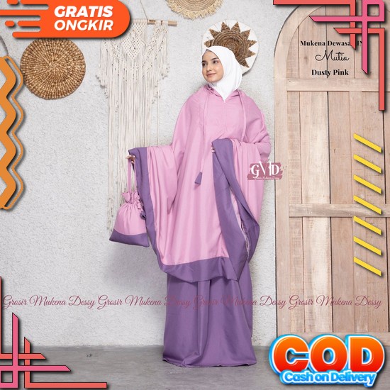 Mukena Khadijah - Mukena Khadijah Syahrini - Mukena Khadijah - Mukena Dewasa Gracella Mukena Gracell