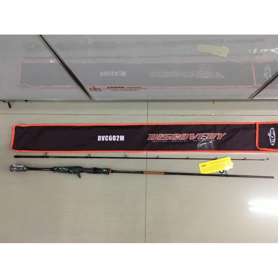 alat pancing mantul habis Joran Storm Discovery DVC602M