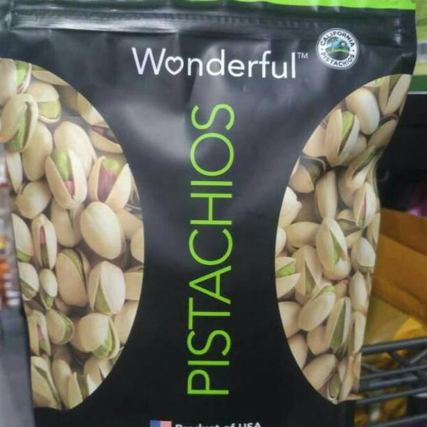

Jq722 Wonderfull Classic Roasted Salted Pistachios-Kacang Almond Impor Bibisale318