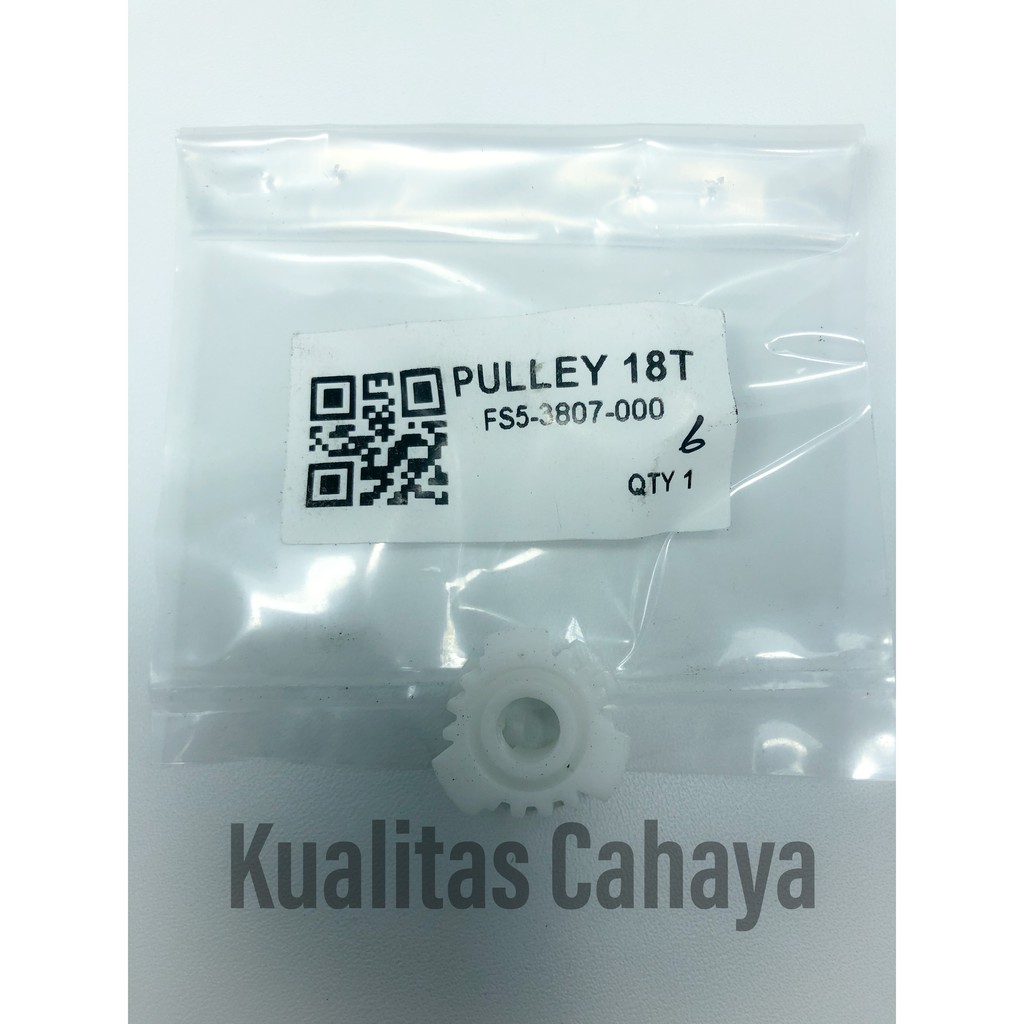 Gear Pulley 18T Mesin Fotokopi Canon IR 5000/6570/5075 FS5-3807-000 Lokal