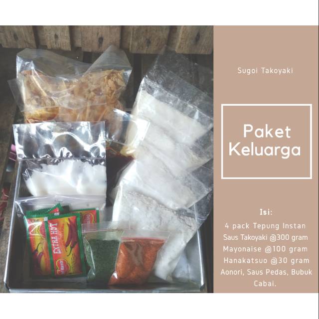 

Takoyaki Paket keluarga