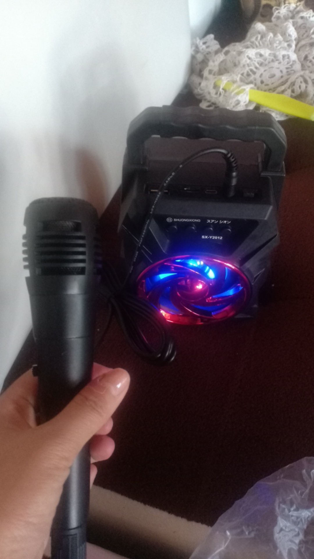 Speaker Bluetooth Portable HF-S339 free microphone