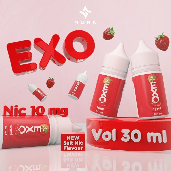 EXO BERRY 30ML 10ML BY MONK