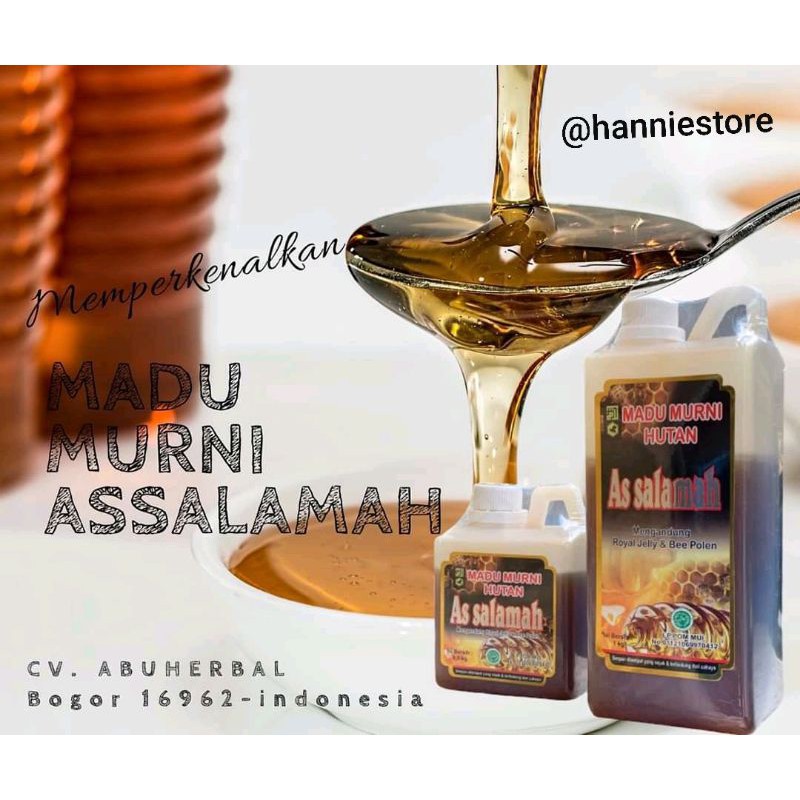 

Promo Madu Murni Hutan 1kg Original