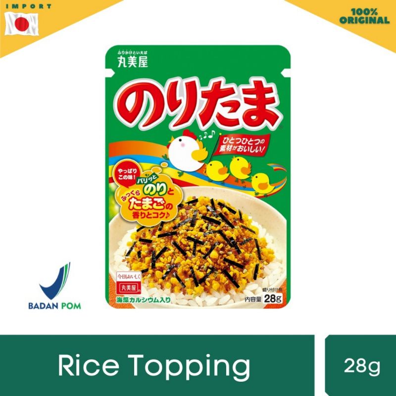 

Marumiya Rice Topping Furikake Abon Tabur Jepang 28gr