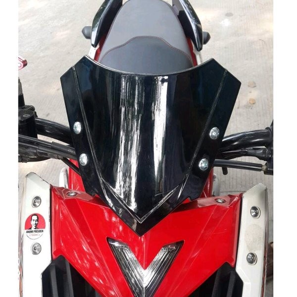 VISOR XRIDE NEW 125 -XRIDE OLD 115 CC WINSIL PLUS BREKET YAMAHA MATIC XRIDE NEW XRIDE LAMA ALL XRIDE