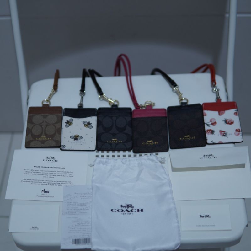 

CH SIGNATURE LANYARD CARD HOLDER TAG ORIGINAL