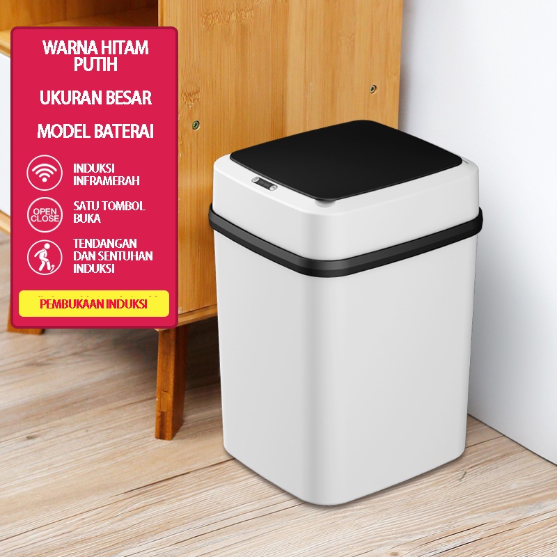 NEW Smart Trash Bin Electric Automatic/Tempat Sampah Sensor Pintar Portable/tempat sampah aesthetic