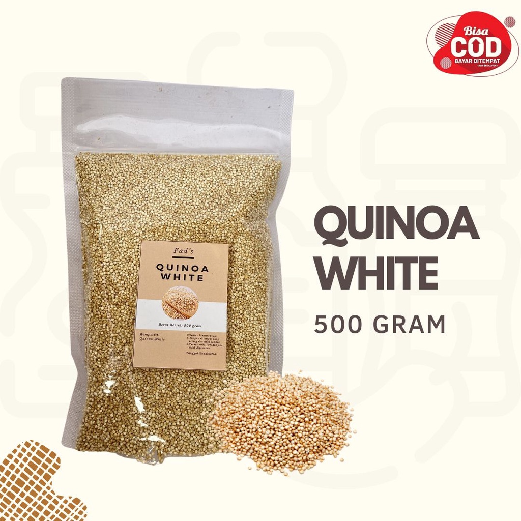 White Quinoa 500gr - Tricolor Quinoa 500gr - Quinoa Tricolor 500gr