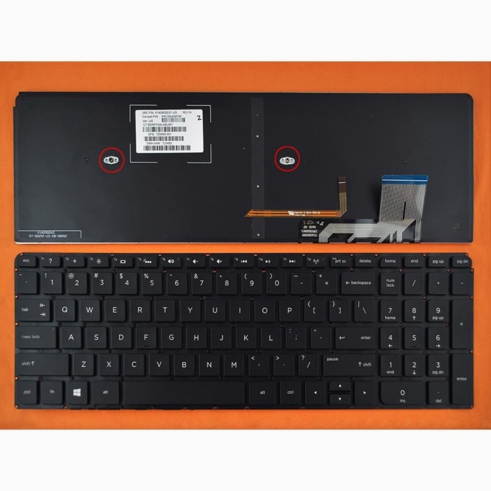 Keyboard Laptop HP Envy TouchSmart M6-K Series M6-k054ca M6-k022dx