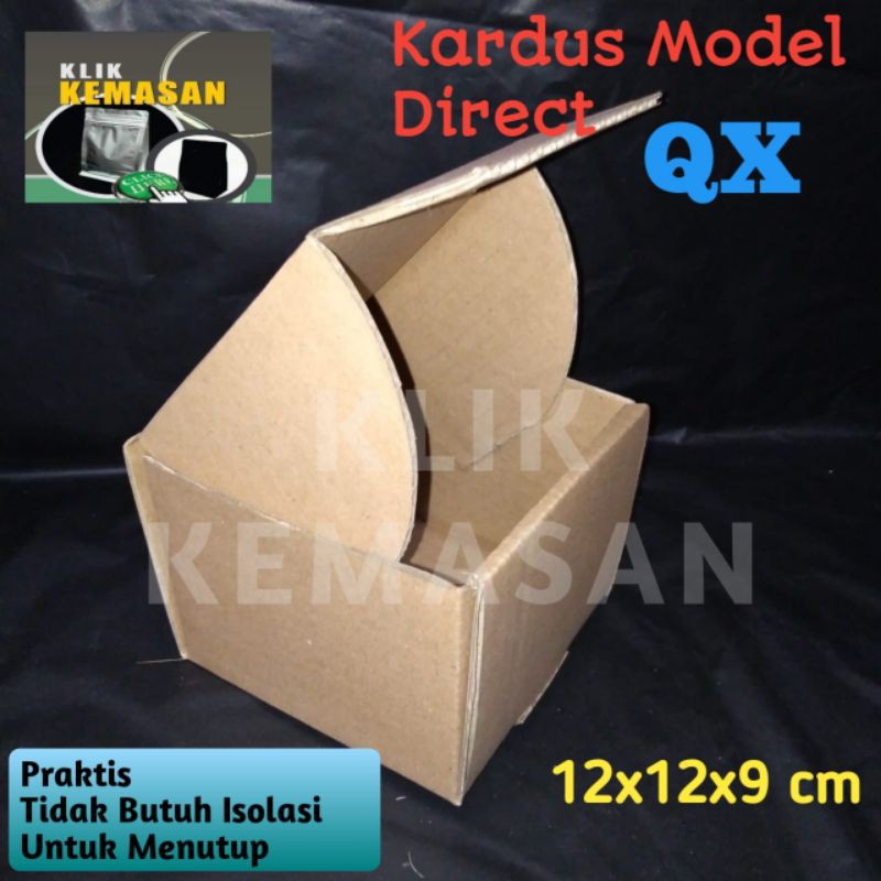 

KARDUS QX COKLAT KOTAK BOX DUS KARTON PACKING AKSESORIS MUG