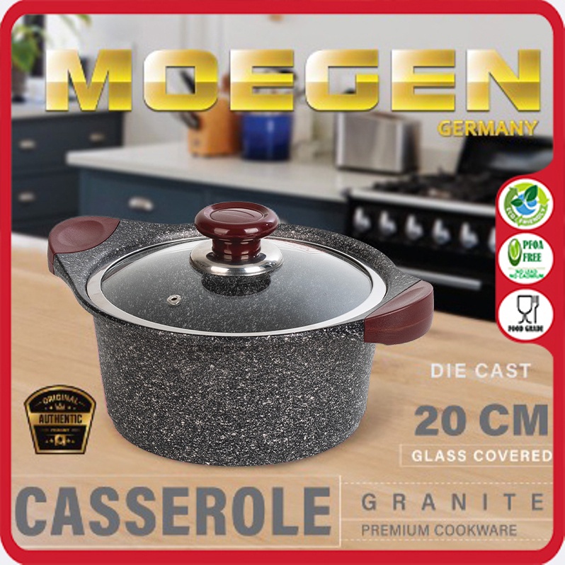 ORIGINAL MOEGEN Germany casserole / stock pot 20cm granite series