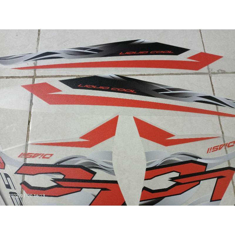 STRIPING STICKER JUPITER MX NEW TRANSPARAN LC