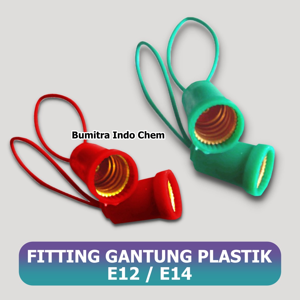 Fitting Gantung E12 E14 Fiting Cabe Lampu Hias E 14 E 12 Fitting Lampu Gantung Plastik