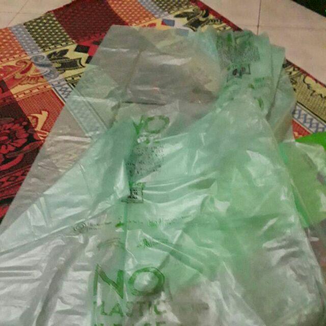 Bali Kantong Cassava Sampah Organic Nabati Compostable Garbage Zero Waste Sustainable Produce Bag