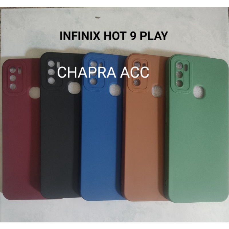 Soft case/slikon/kondom/case terbaru macaron pro camera/kamera type Hp infinix Hot 9 play