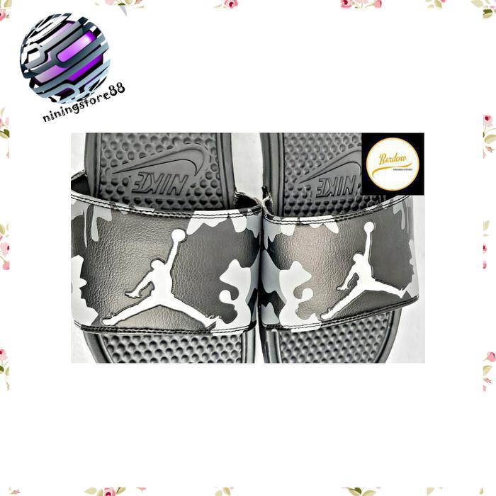 Sandal sendal pria Nike Benassi Jordan Army FLipFLop SW21