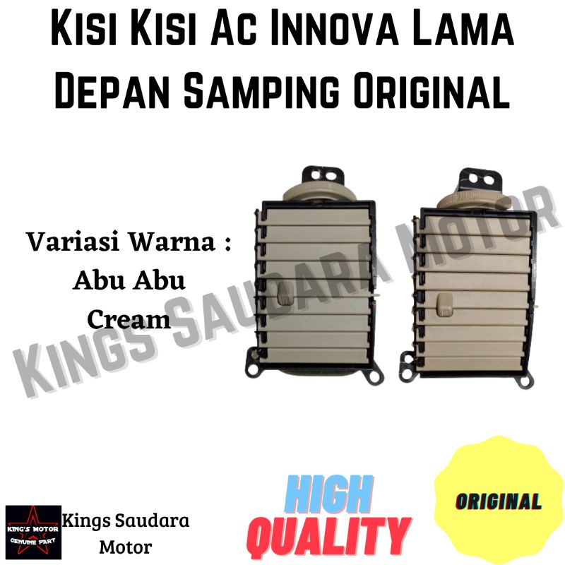 Kisi Kisi Ac Innova Lama Depan Samping Original