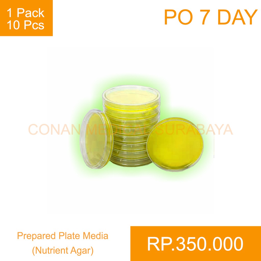 Prepared Plate Media (Nutrient Agar)