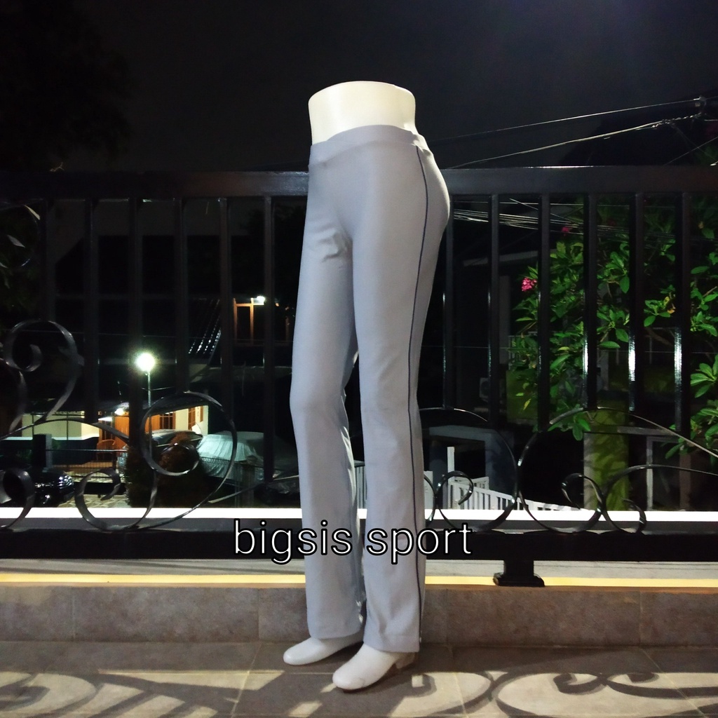 Celana Senam Wanita Model Panjang Lis Pinggir, Ada 12 Warna-8